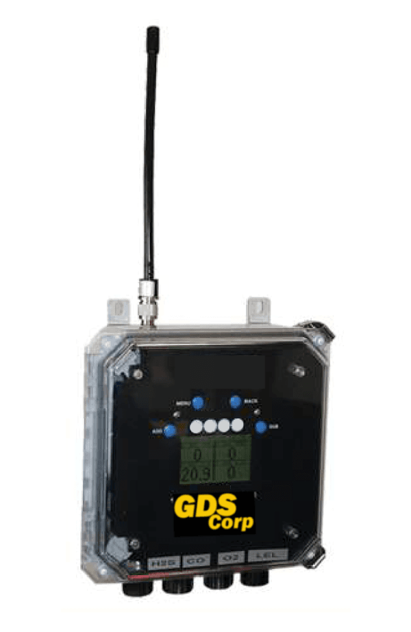 GASMAX QSM-RF — GASMAX QSM-RF Four-Channel Wireless Gas Monitor