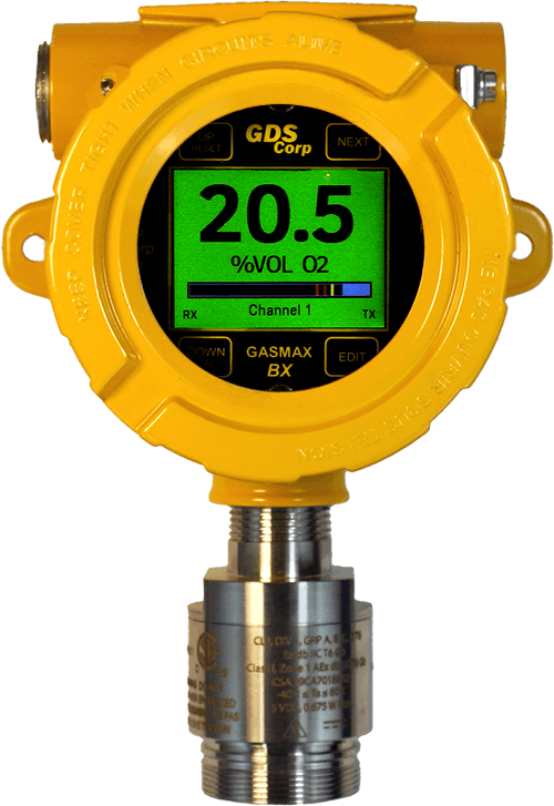 GASMAX BX — GASMAX BX Gas Monitor with Intelligent Sensors
