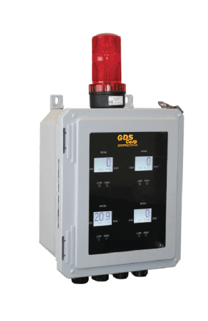 GASMAX QSM — GASMAX QSM Four-Channel Wired Gas Monitor